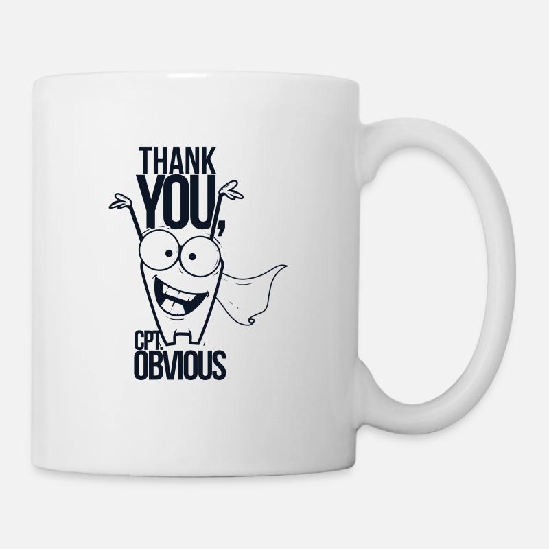 Merci - merci! - Mug blanc - blanc