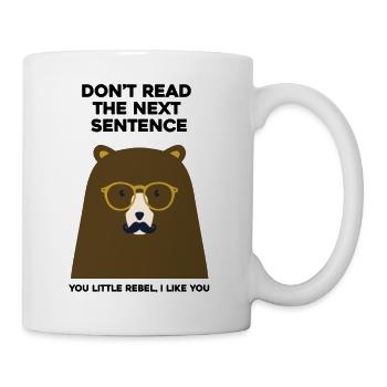 Rebel Bear - Mug - white - Right