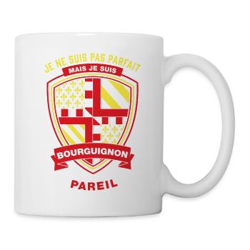 Bourguignon Parfait - Mug blanc - blanc - Droite