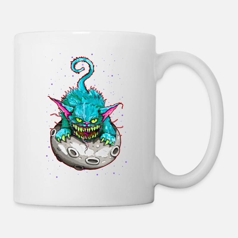 ESPACE CAT - Mug blanc - blanc