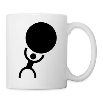 Strong Men - Tasse - Weiß - Rechts