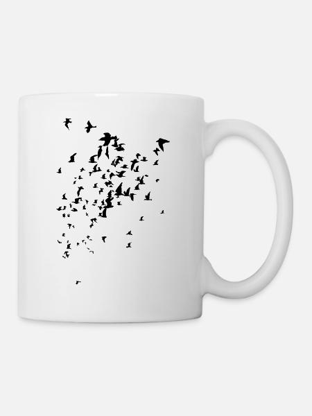 Birds - Mug - white