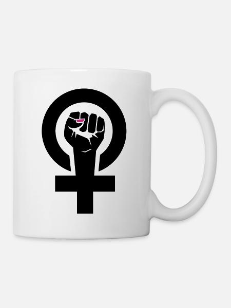 feministin - Tasse - Weiß