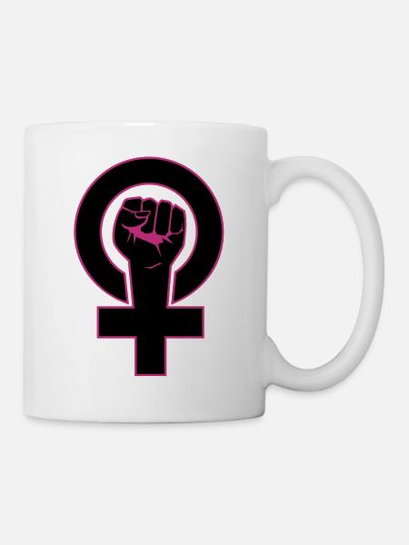 feministin - Tasse - Weiß