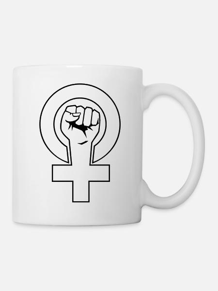 feministin - Tasse - Weiß