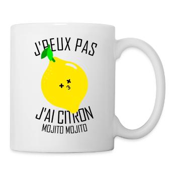 Ich kann keine Zitrone haben (Mojito Mojito) - Tasse - Weiß - Rechts