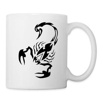 Skorpion Stammes von Custom - Tasse - Weiß - Rechts