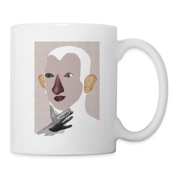 Fld.) Denke Thinkah - Tasse - Weiß - Rechts