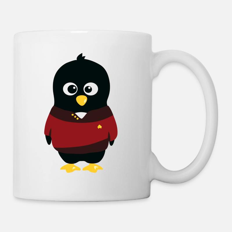 Penguin Starship - Tasse - Weiß