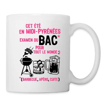 tray midi pyrenees aperture cooked barbecue beer - Mug - white - Right