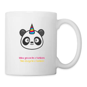 Pandicorn Panda Einhorn Fantasy Trend Geschenk - Tasse - Weiß - Rechts