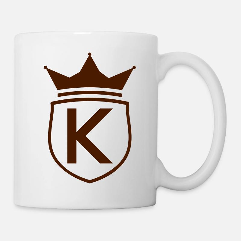 k_schild_f1 - Tasse - Weiß