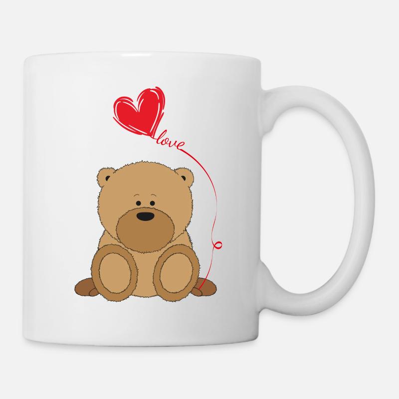 Teddy Love - Mug - white