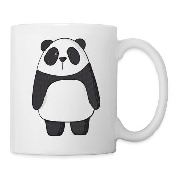 Panda - Tasse - Weiß - Rechts