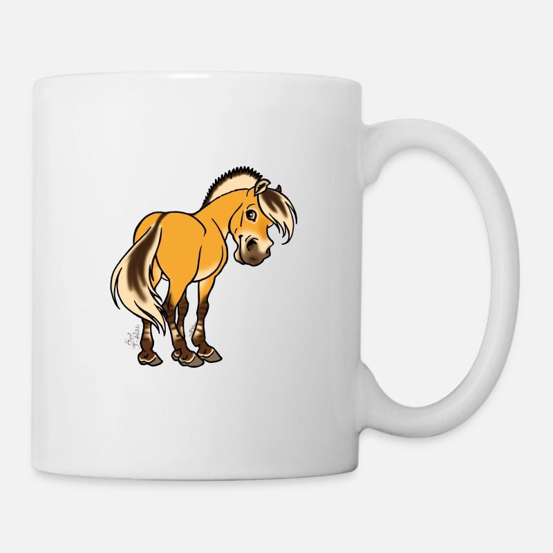 Fjord qui est le plus beau (texte blanc) - Mug blanc - blanc