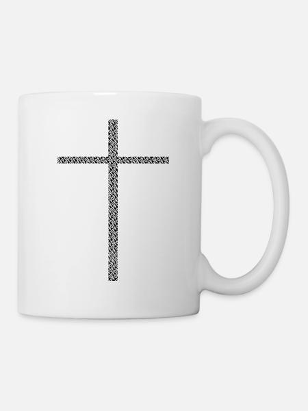 Blanc cassé - Mug blanc - blanc