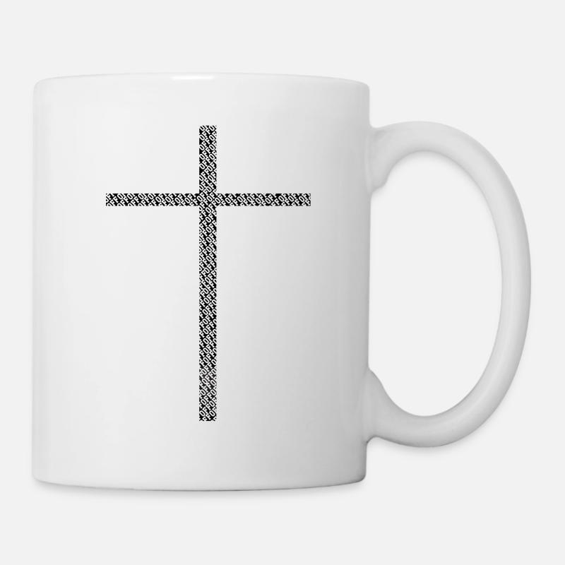Blanc cassé - Mug blanc - blanc