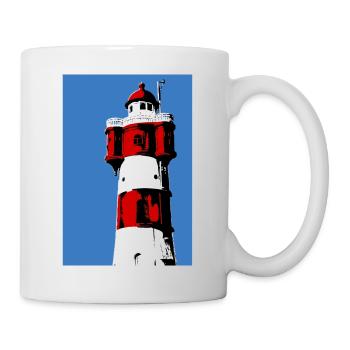 Phare Roter Sand2 - Mug blanc - blanc - Droite