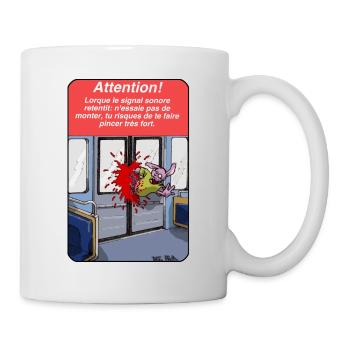 Defectuous Product.003 - Mug blanc - blanc - Droite