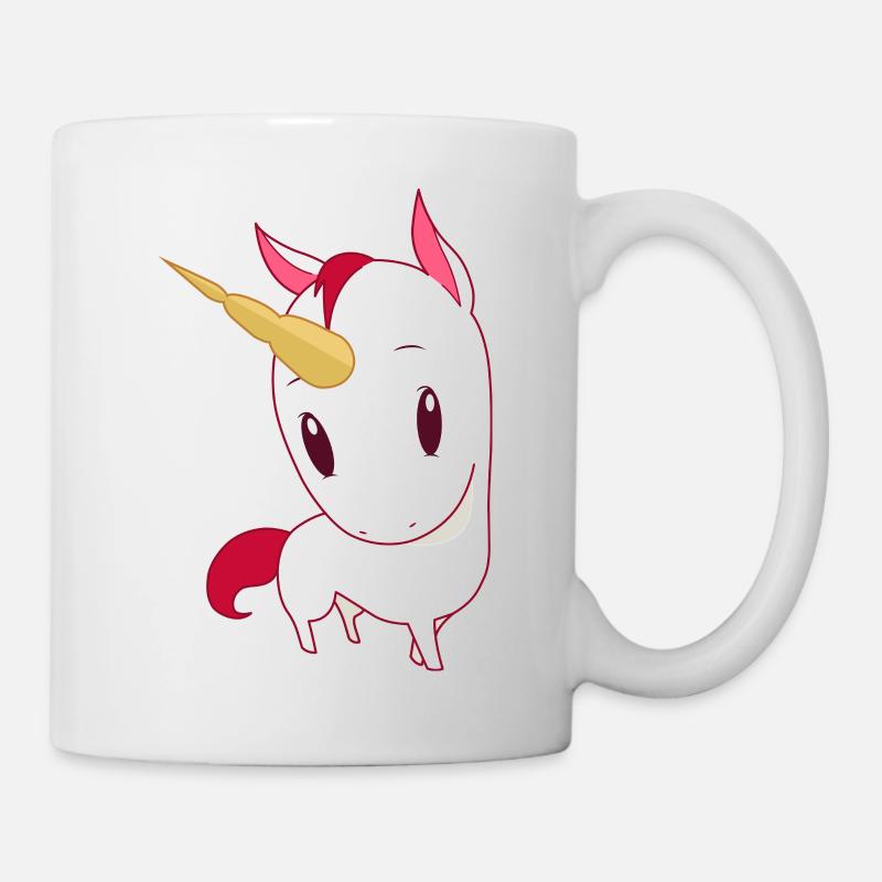 Süßes Einhorn - Tasse - Weiß