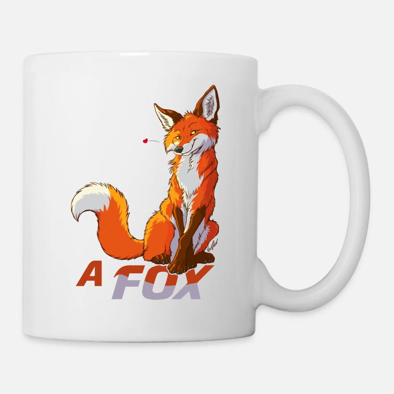 Sei immer du selbst, sei Fuchs - Tasse - Weiß