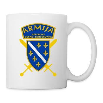 Bosna i Hercegovina Army LOGO - Mug - white - Right