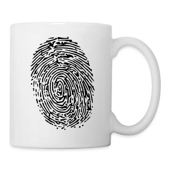 fingerprint - Mug - white - Right