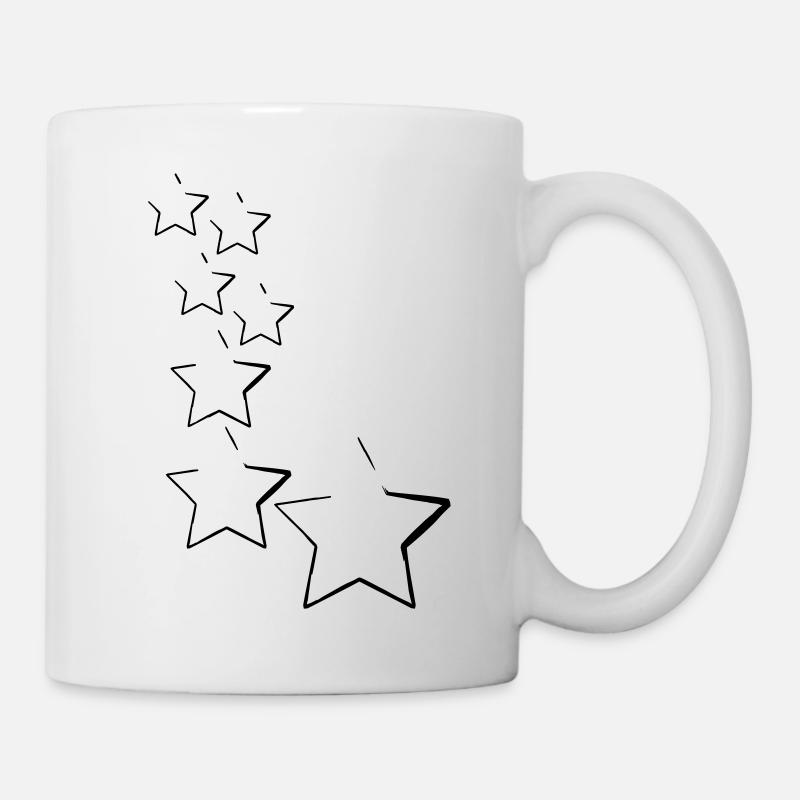 étoiles - Mug blanc - blanc