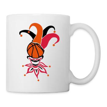 Basketball Ball Joker sport1 - Tasse - Weiß - Rechts