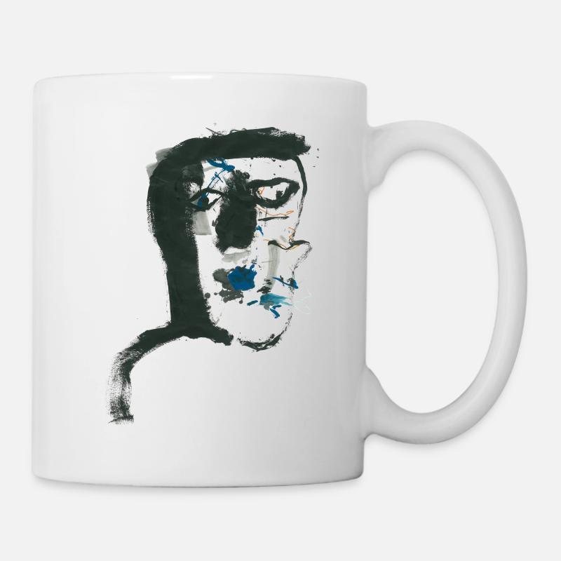 Portrait 10 - Mug blanc - blanc