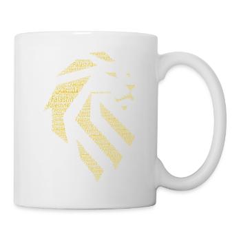 Palästina Löwe - Tasse - Weiß - Rechts