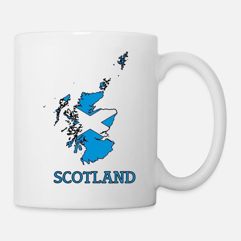 scotland - Tasse - Weiß