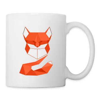 Geometric Fox - Mug - white - Right