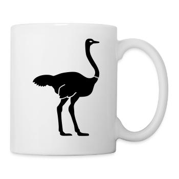 Strauss - Tasse - Weiß - Rechts