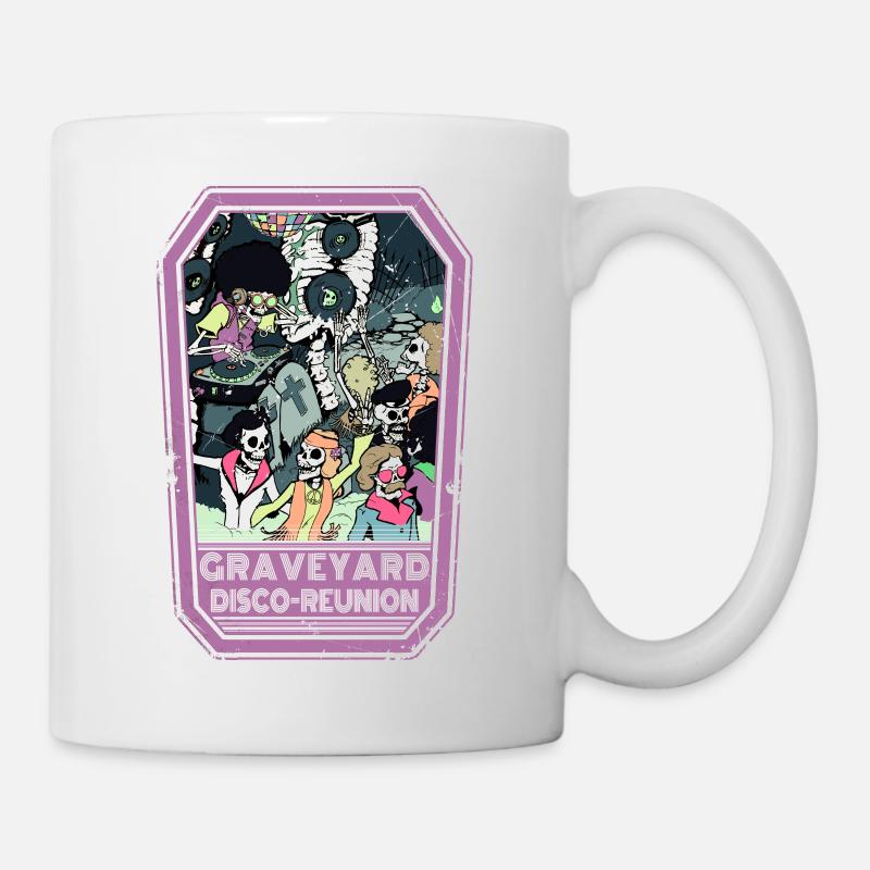 Réunion de cimetière - Mug blanc - blanc