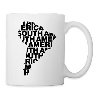 South America - Mug blanc - blanc - Droite