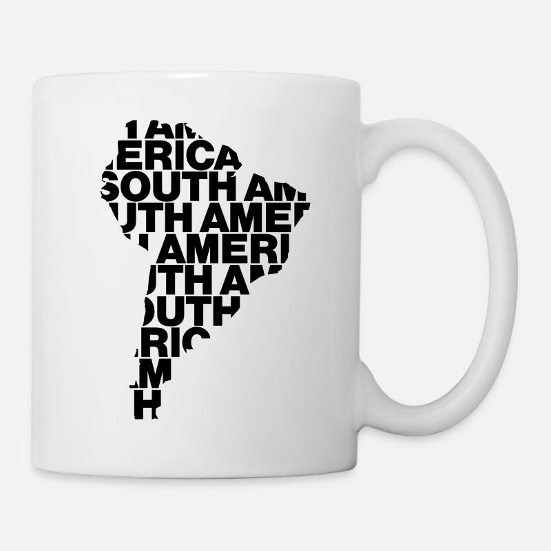 South America - Mug - white