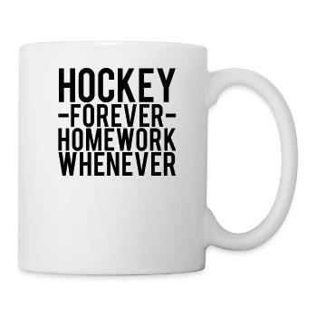 Hockey - Tasse - Weiß - Rechts