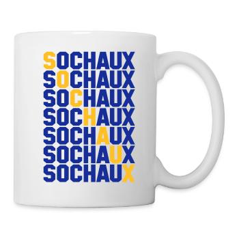 Sochaux Gitter - Tasse - Weiß - Rechts