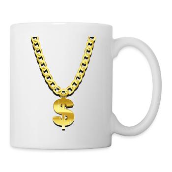 Gold Chain - Mug - white - Right