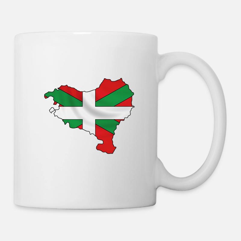 euskal herria design 108 - Mug blanc - blanc