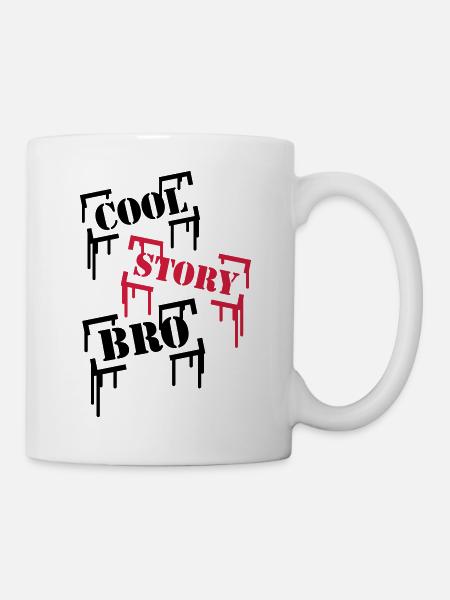 Cool Story BRO - Tasse - Weiß