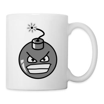 Bomb - Tasse - Weiß - Rechts