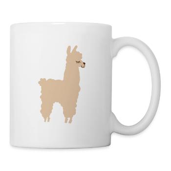 Sweet alpaca - Mug - white - Right