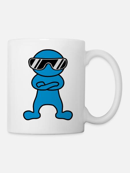 Cool - Tasse - Weiß