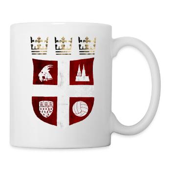 Soccer University Cologne - Tasse - Weiß - Rechts