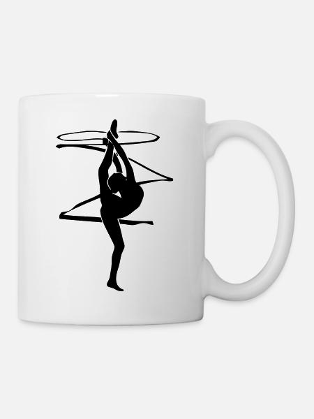 Rhythmic Gymnastics - RSG - Band - Mug - white