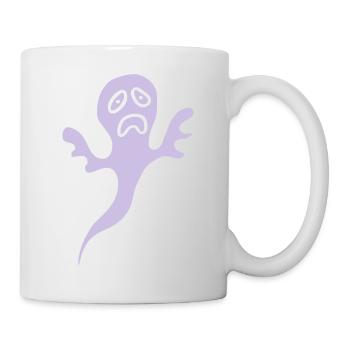 Ghost Geist Gespenst Halloween Furcht Fear Angst - Mug blanc - blanc - Droite