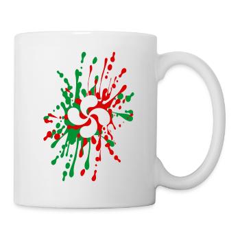 croix basque 05 - Mug - white - Right