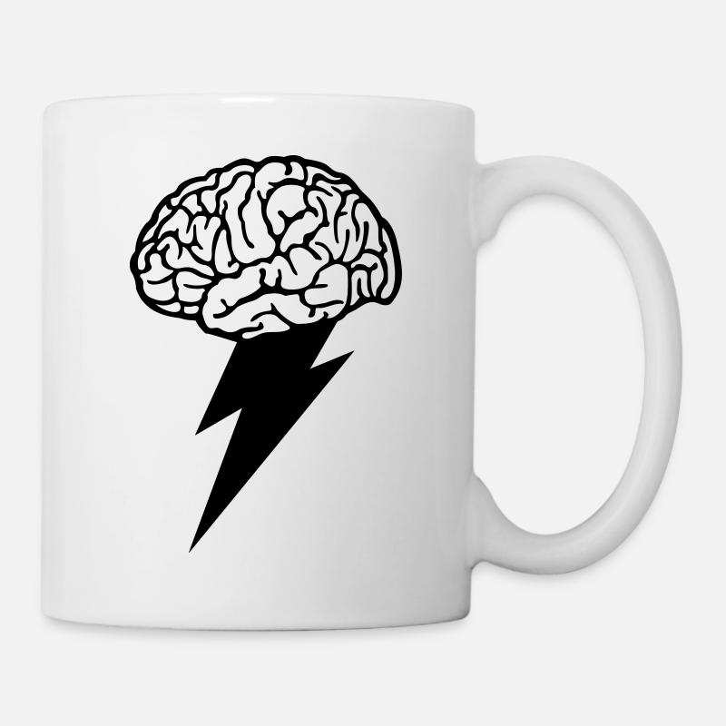 Brain Storm - Tasse - Weiß